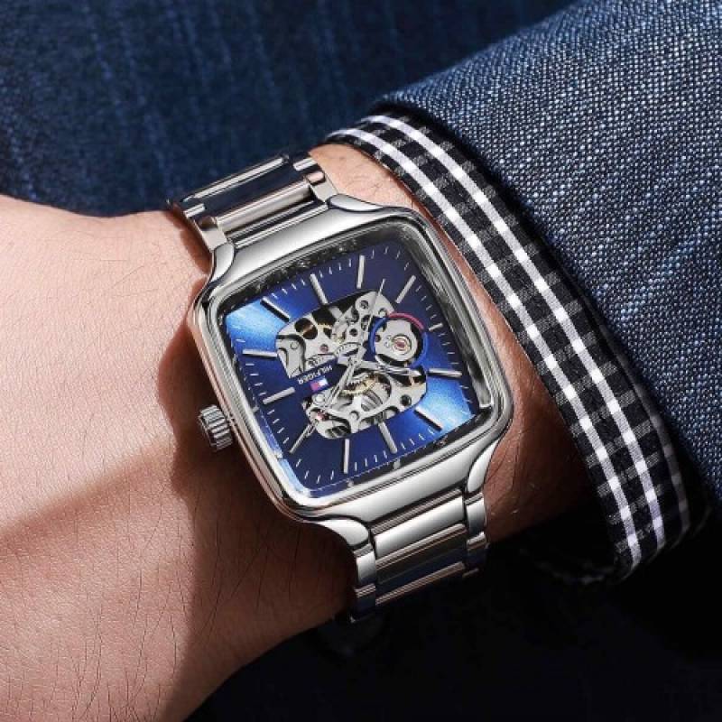 TOMMY AUTO SILVER-BLUE