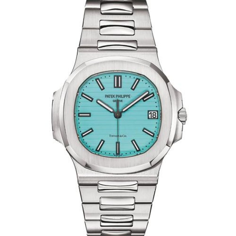 Patek Philipe Nautilus Silver Tiffany Semi ETA