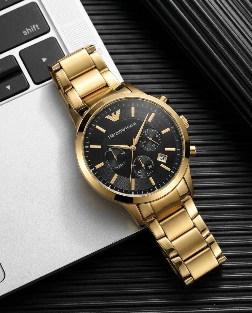 Emporio Armaan i Classic Gold-Black