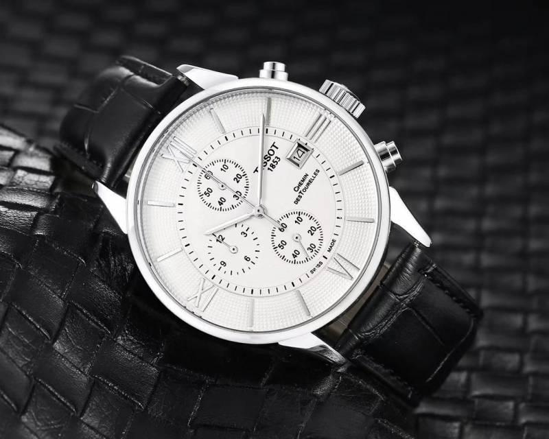 Tissoo t 1853 Chemin Black-Silver-White