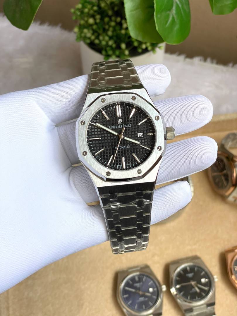 Audemar Piguet Royal Oak FST SIlver Black Dial AT471