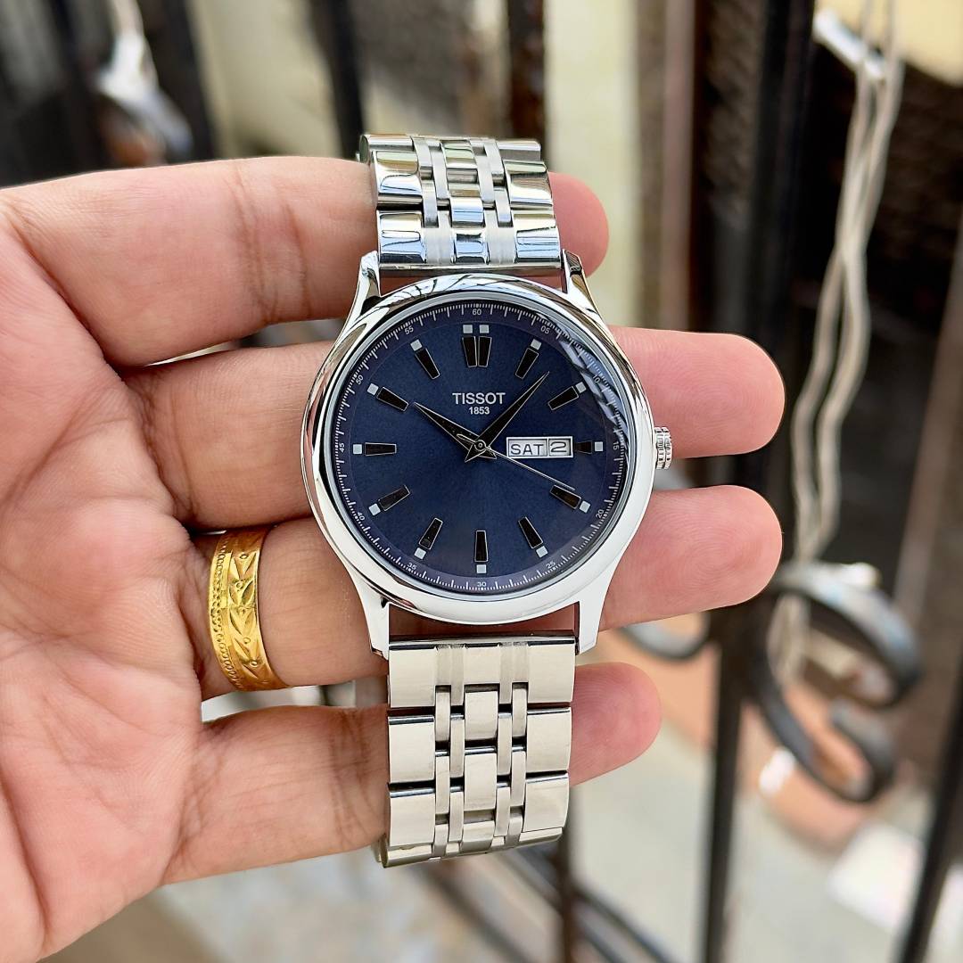 Tissoo t 1853 Day Date Lemon