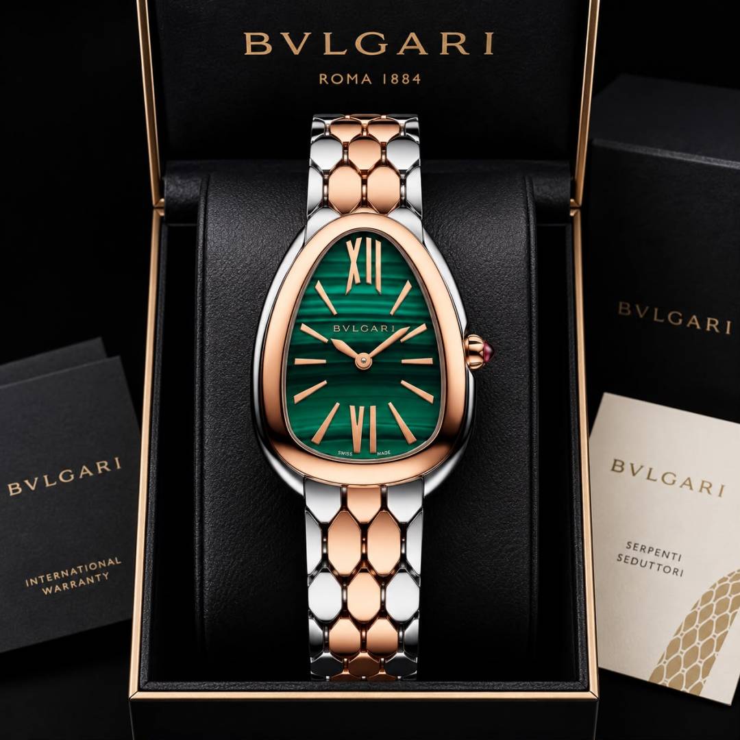 BVLGARI FOR LADIES TWO TONE