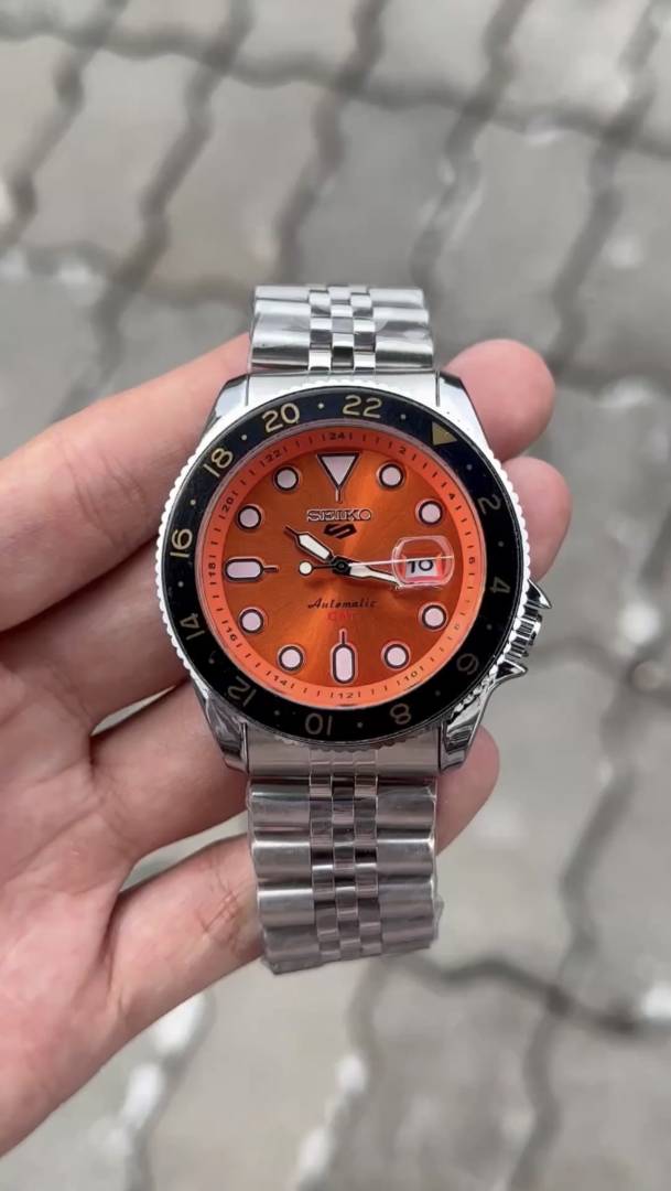 Seiko GMT Sport Back Open