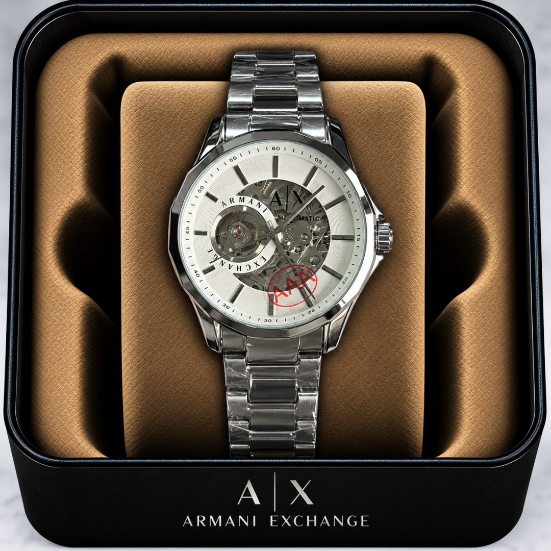 ArrWa%! Exchage Automatic Watch (Back open)