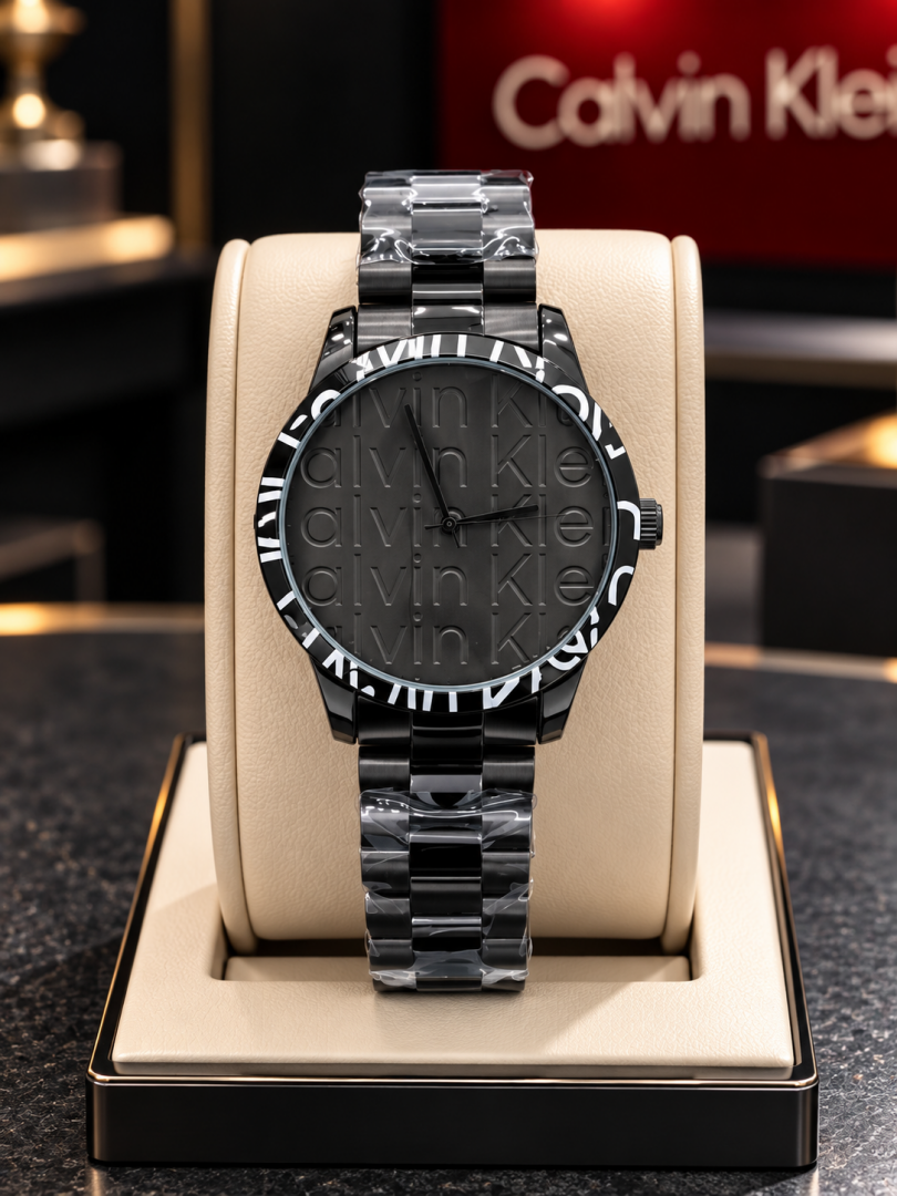 CALVIN KLINE PREMIUM BLACK WATCH