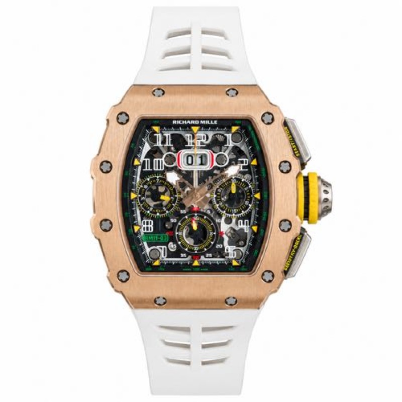 Richard Mille RM 11 03 White Rose Gold