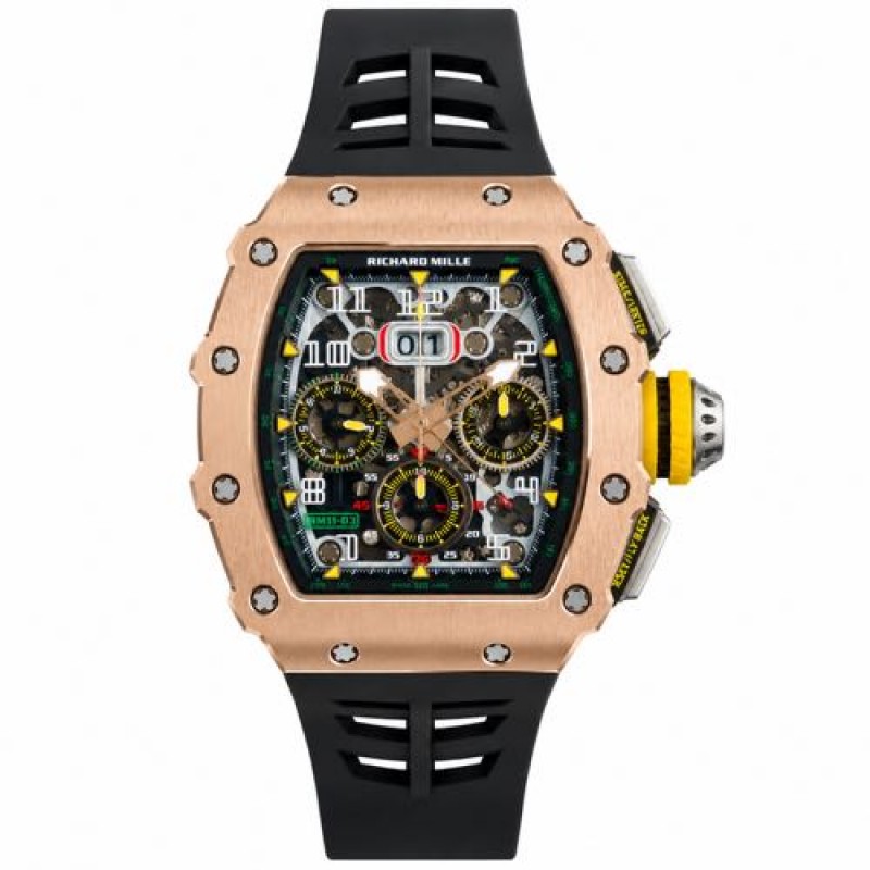 Richard Mille RM 11 03 Black Rose Gold