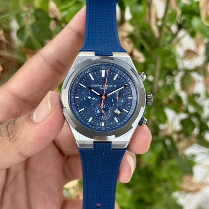 Vacheron Constentin Chronograph Blue Grey Automatic