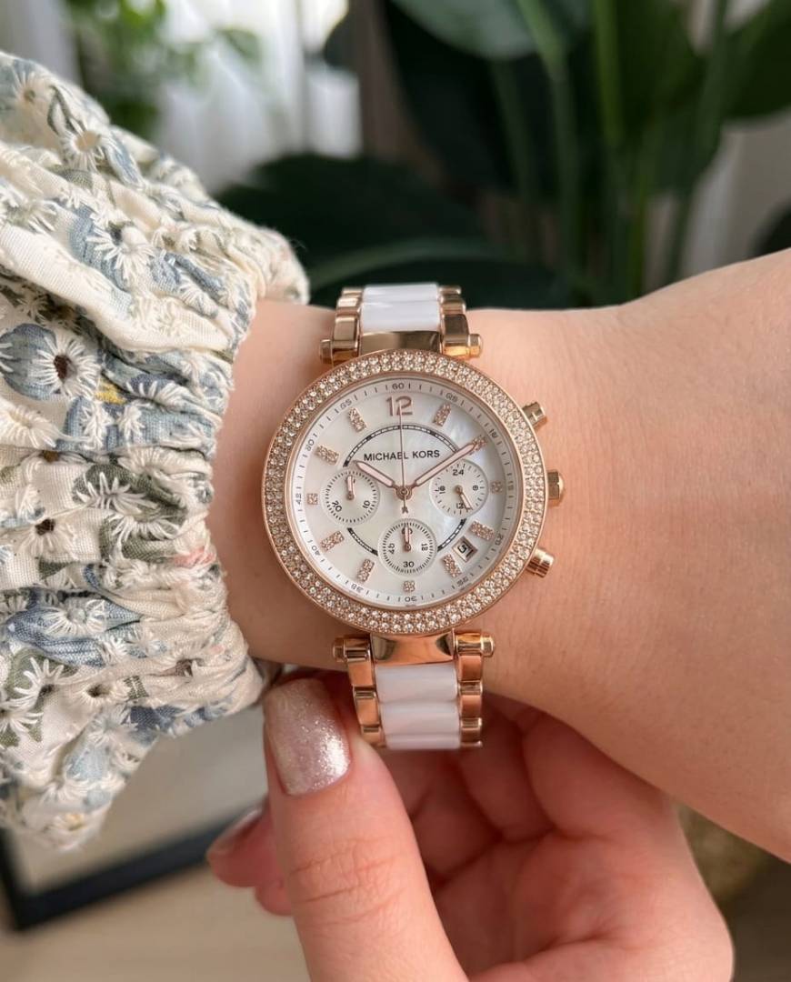 Michael l Kors Parker White