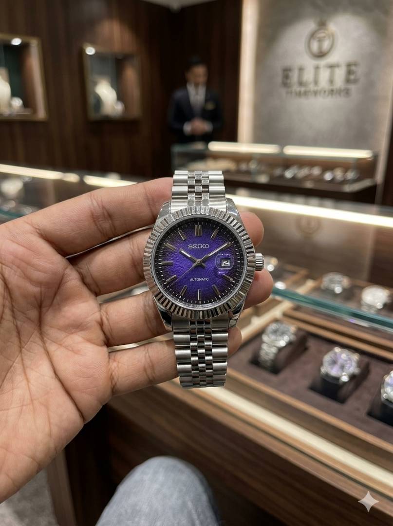 Seik o Galaxy Burst Dail