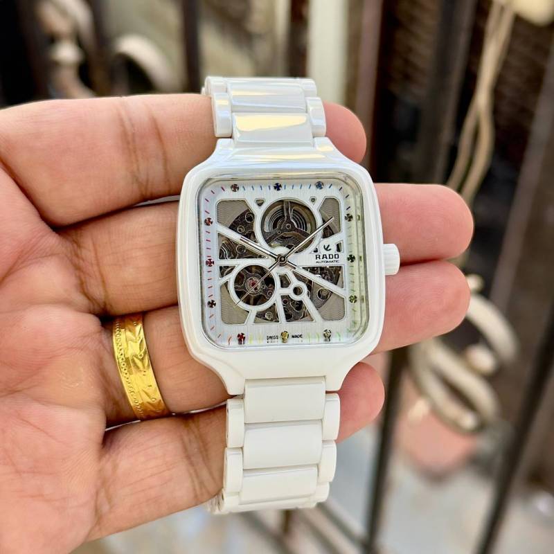 Radd oTrue Square ceramic Automatic Open Heart Rainbow