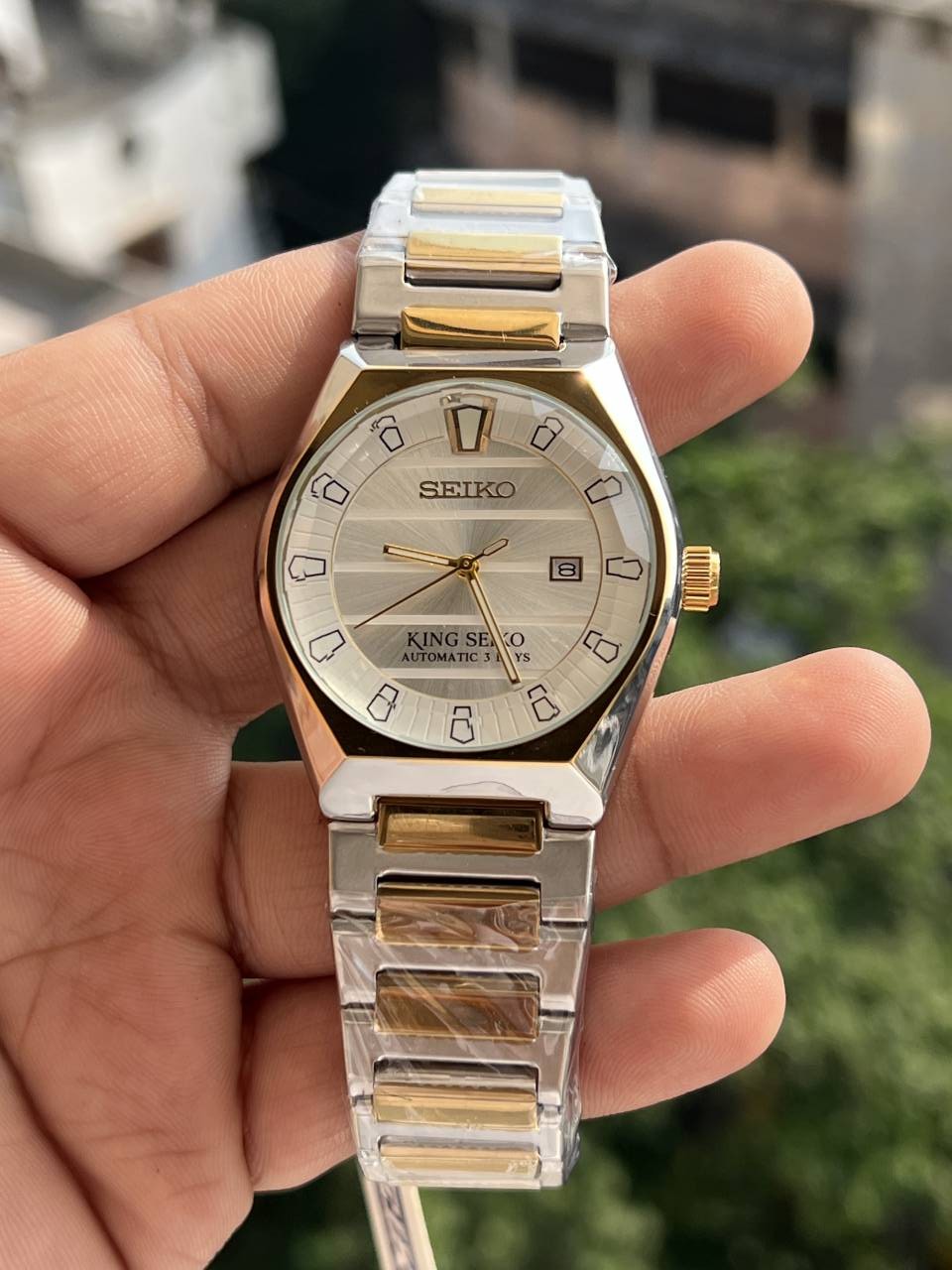 SEIKO KING SWIFT MOVEMENT BACK OPEN PREMIUM QUALITY