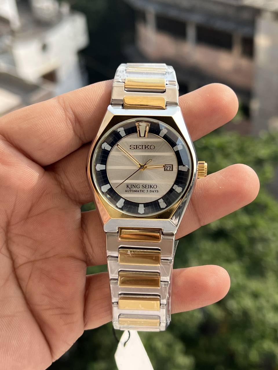 SEIKO KING SWIFT MOVEMENT BACK OPEN PREMIUM QUALITY