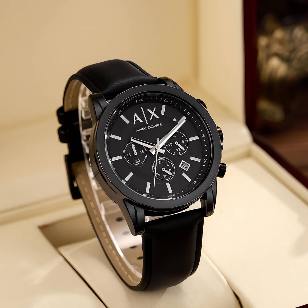 Armaan  i Exchange Gunmetal Leather J1046