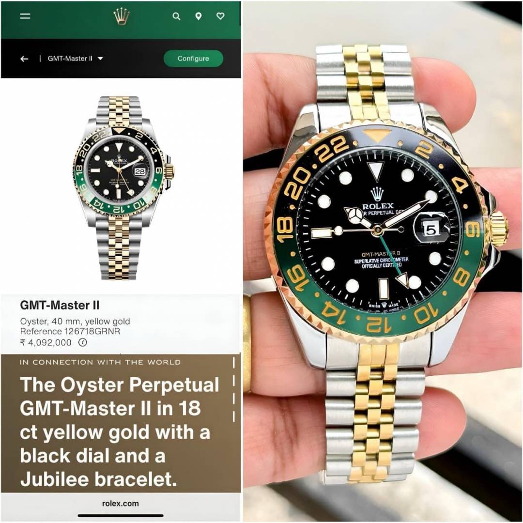 Rolee x Oyster Perpetual Gmt Master