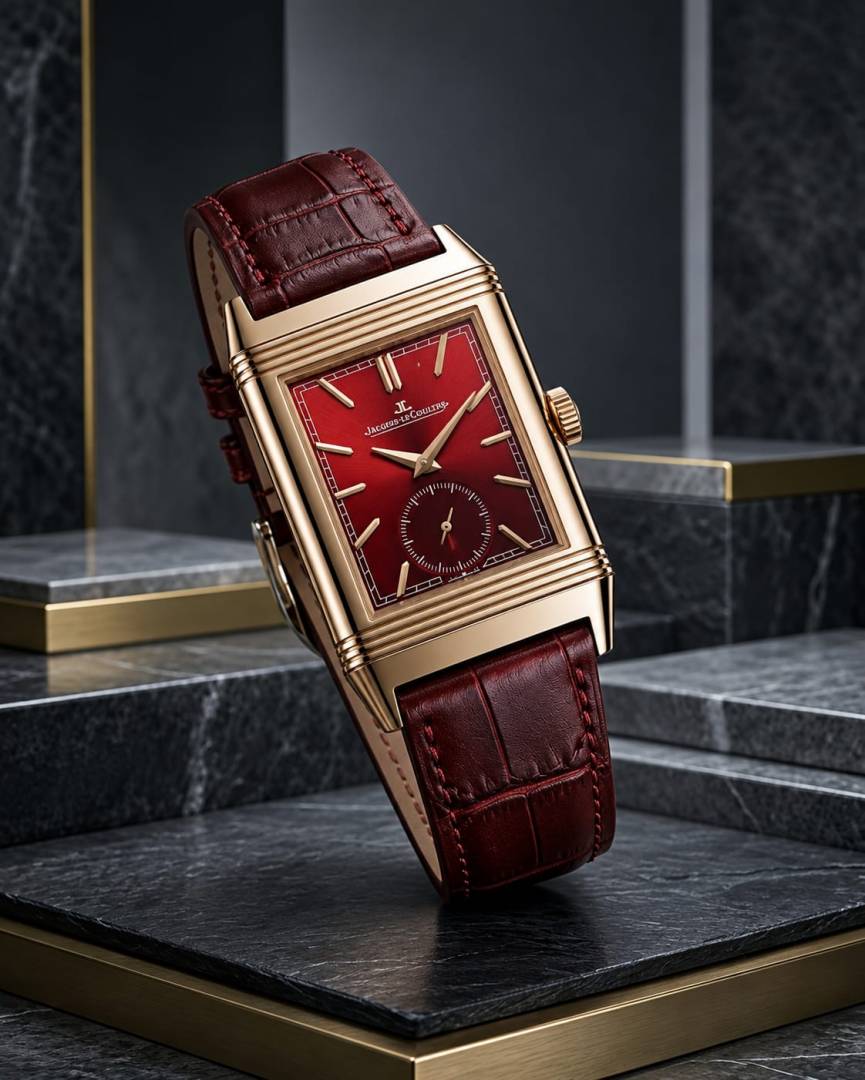 Jaegar-Le Coultre Reverso Tribute Duoface Small Seconds Red