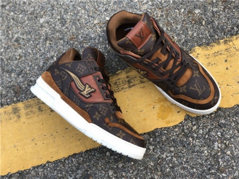 LOUIS VUITTON エピ デッキシューズ ドライビング 【8.5】 茶 LOUIS VUITTON エピ デッキシューズ ドライビング 【8.5】 茶