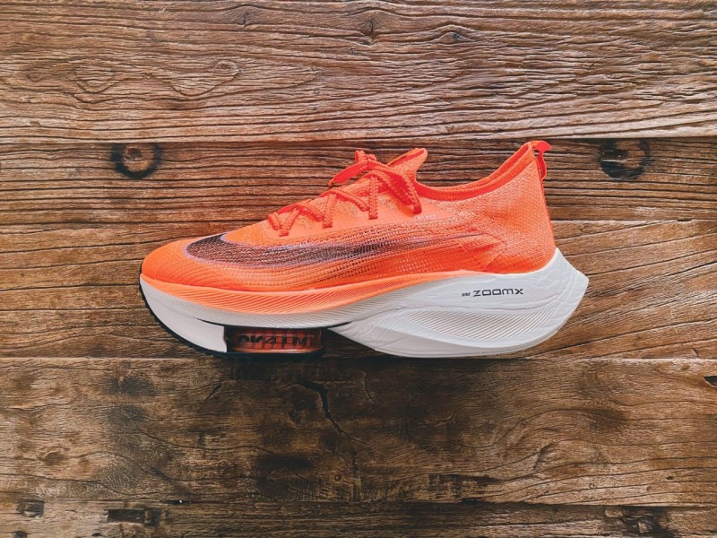 nike alphafly bright mango
