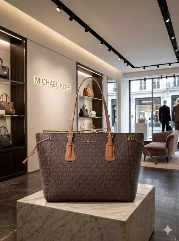 Micheal Kors MK Voyager Tote Bag With Dust Bag
