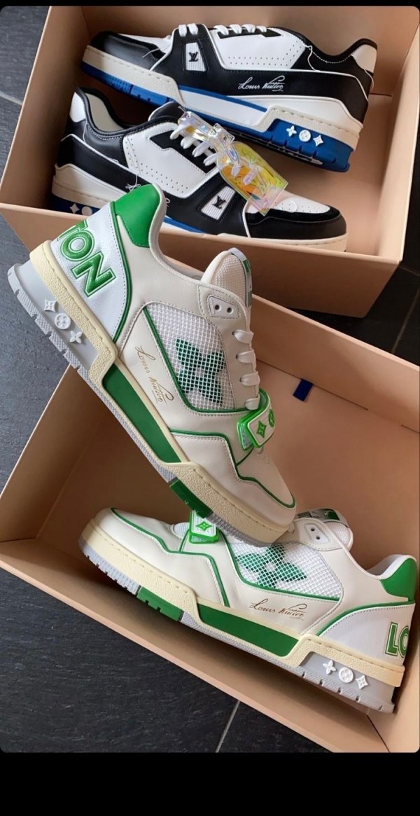 Louis Vuitton Monogram Stripe Sneakers