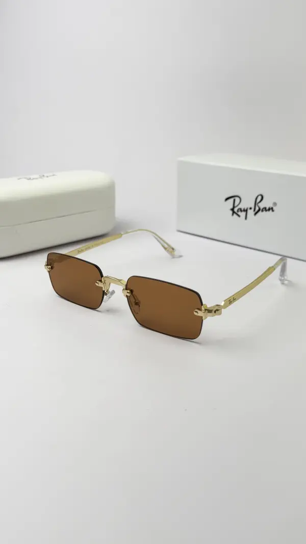 Rey ban gold brown 888