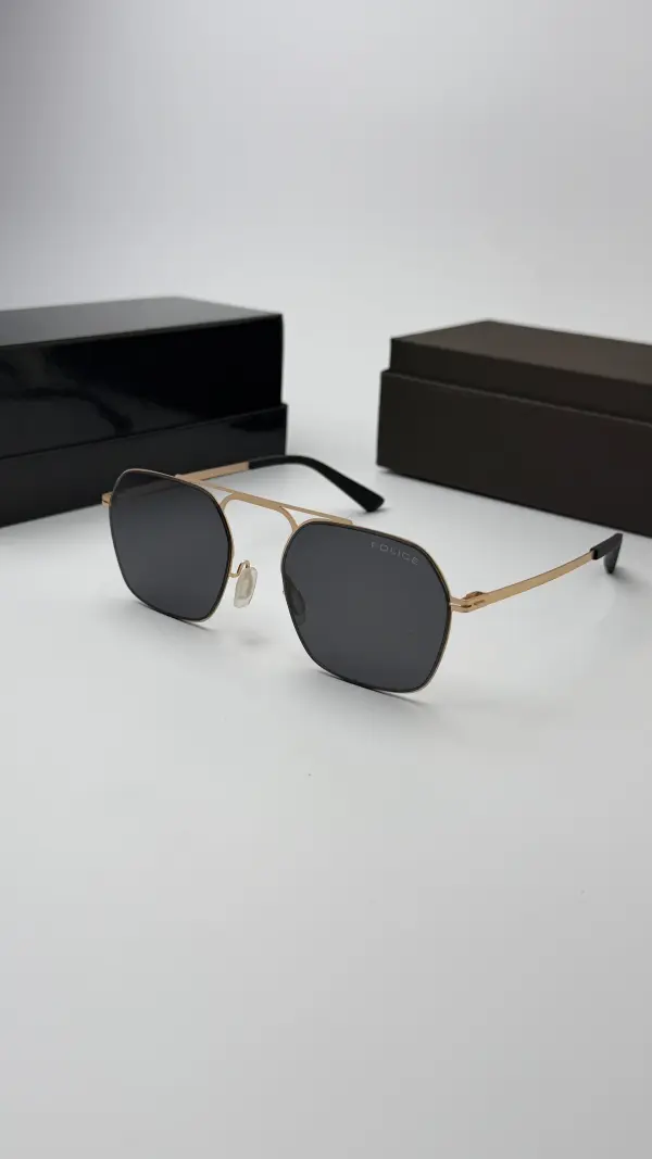 Police gold black 56