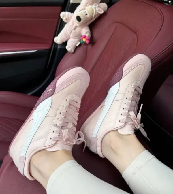 WMN Pumma Bella UT Leather Womens sneaker Sakura Pink