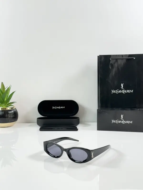 Ysl WMNS 0665 Silver Black