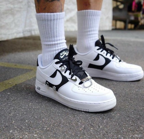 nike air force 1 07 prm silver chain