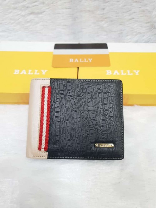 BALLY WALLET WID CARD N OG BOX
