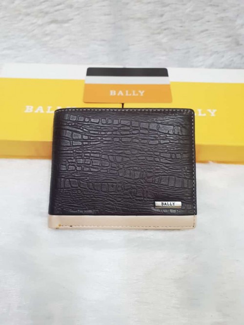 BALLY WALLET WID CARD N OG BOX