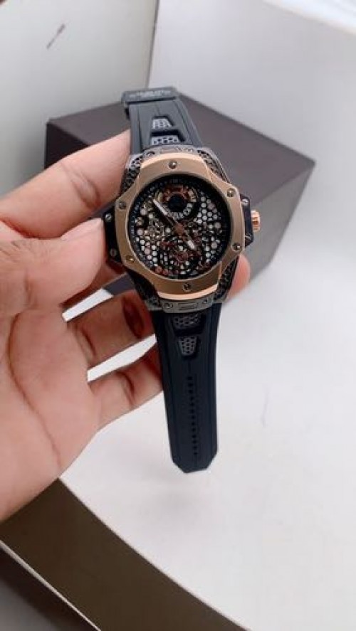 Hublot big bang black gold