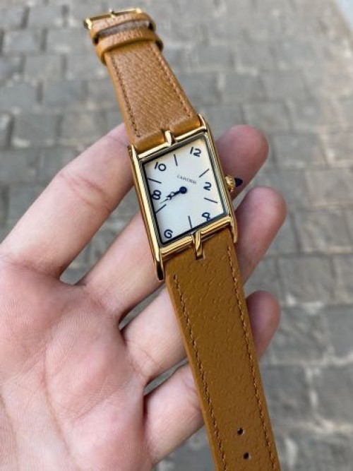 Alternative view of Cartier Tank