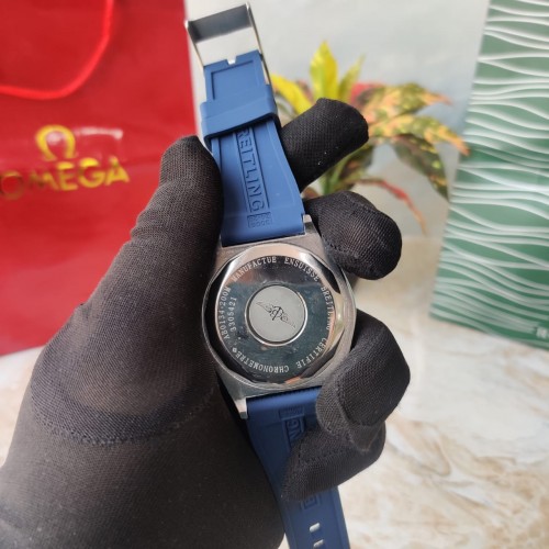 Alternative view of Breitling Chronomat Chronograph Blue