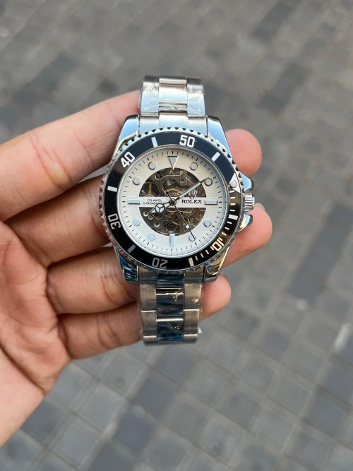 Alternative view of Role X Skeleton Automatic Silver White