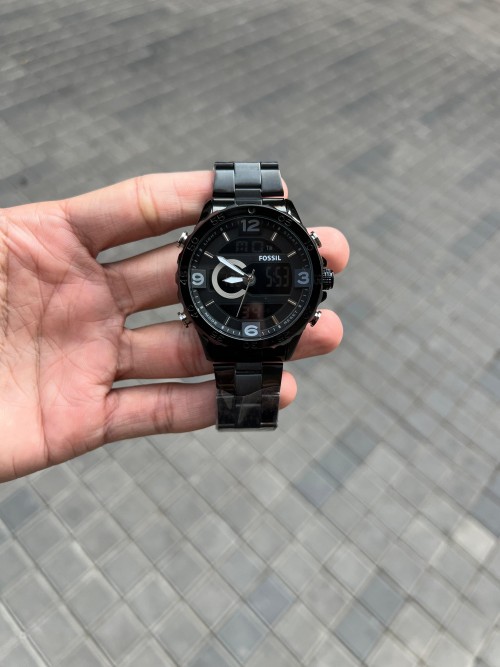 Alternative view of Fossi L Dual Time All Black