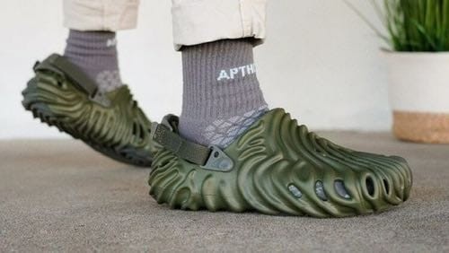 Alternative view of CROC S BEMBURY DARK GREEN