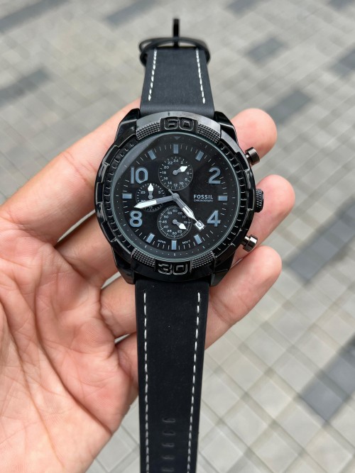 Alternative view of Fossi L Bronson Chronograph Black