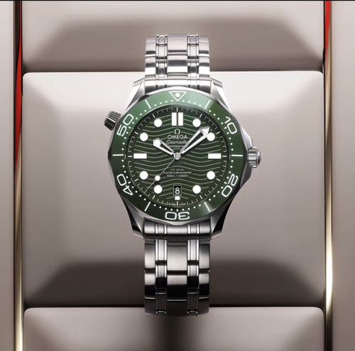 Omegaa Seamaster 300m Green