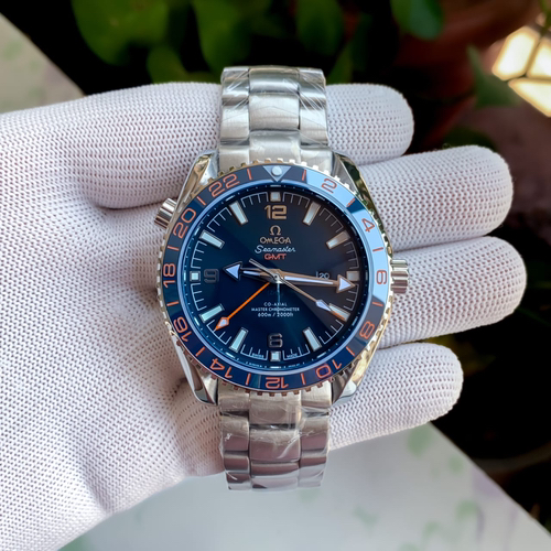 Omegaa Seamaster GMT Blue