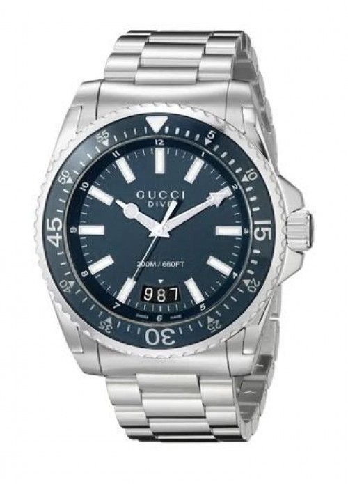 Gucci Men S YA136203 Dive Stainless Steel Watch A115