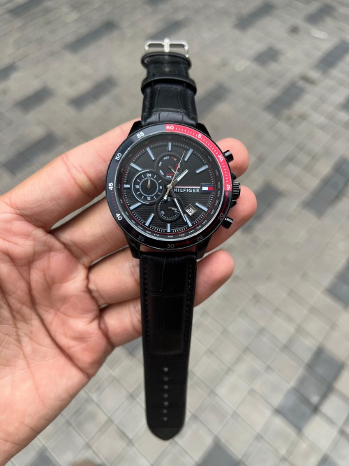Tommy Hilfige R Chronograph Leather
