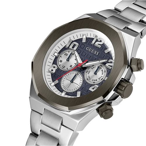 Alternative view of Guess Silver Tone Case Silver Tone A100