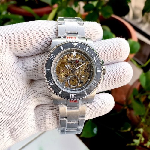 Rolexx Submariner Skeleton Automatic Series