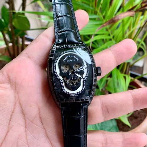 Franck Muller Croco Skull Edition Full Black A077