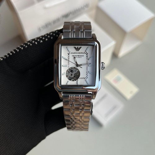 Emporio Arman I Diego Automatic AAA Silver White