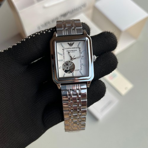 Alternative view of Emporio Arman I Diego Automatic AAA Silver White