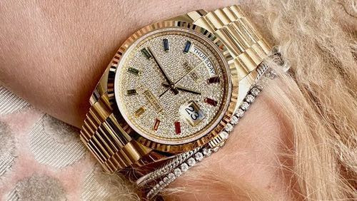 Rolex Day Date Gold Diamond