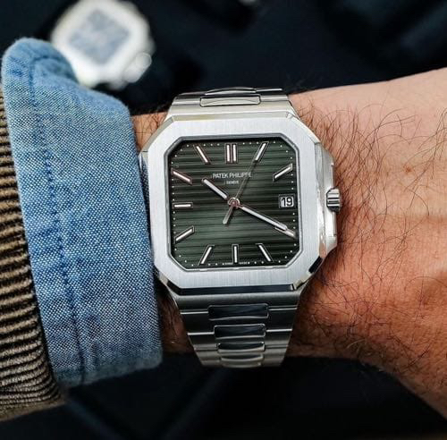 Alternative view of Patek Philippe Cubitus Green (Fix)